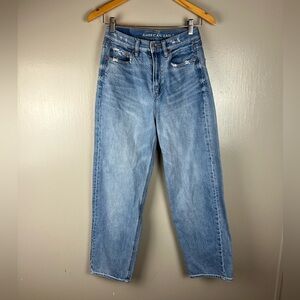 American Eagle High-Rise Baggy Jean Denim Jeans